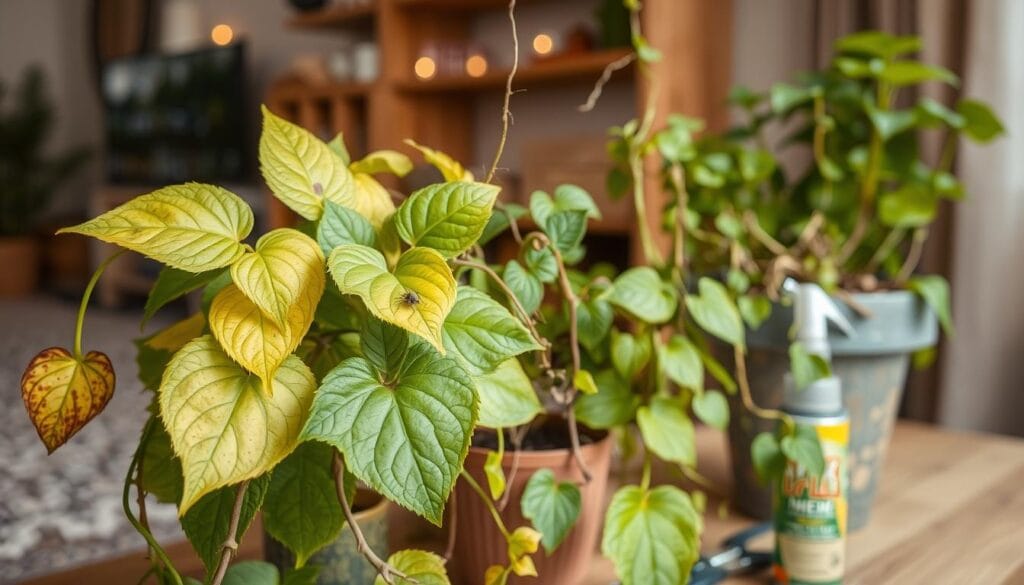 Indoor plant problems and pest management