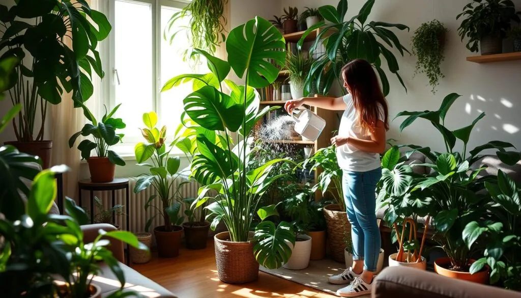 caring for large houseplants