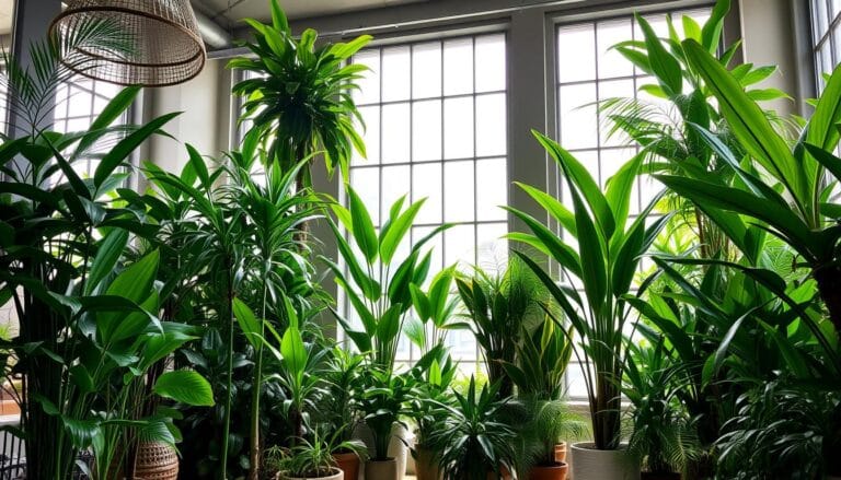 tall indoor plants