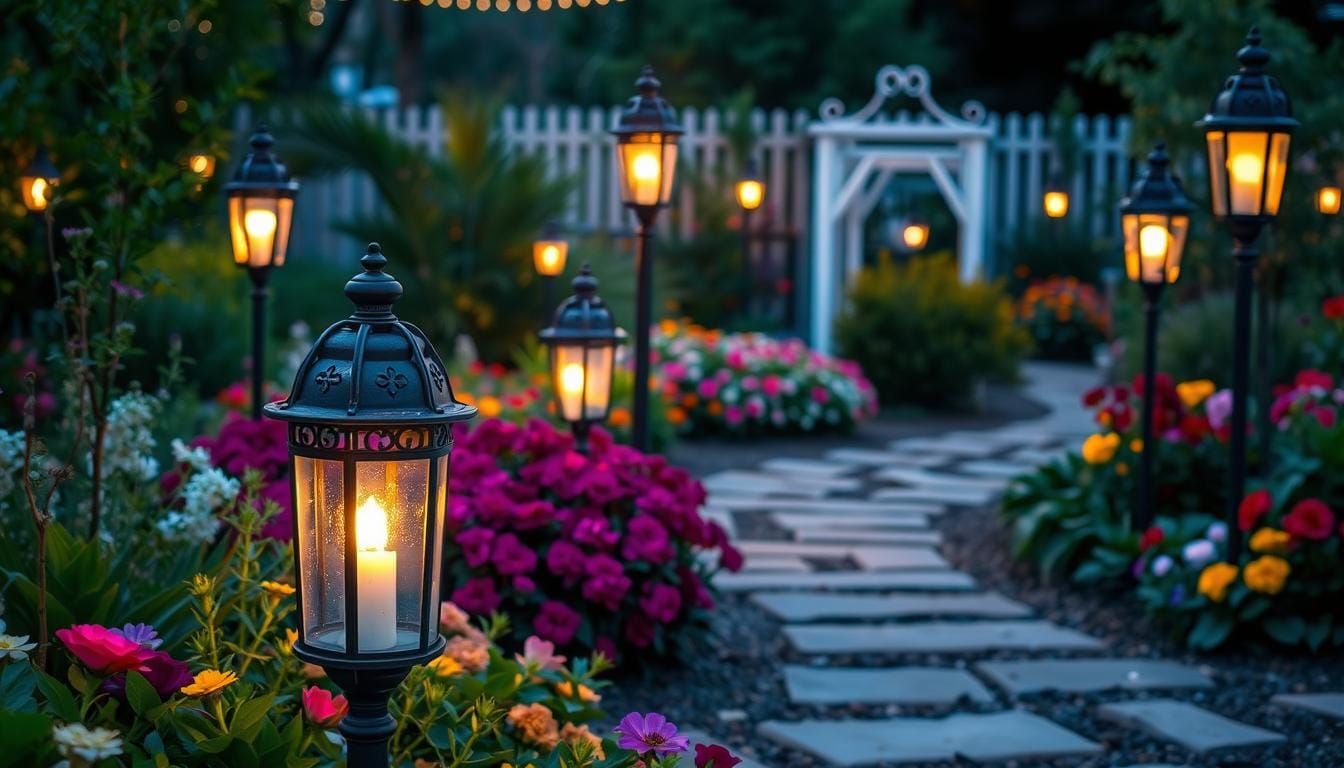 outdoor garden lamps