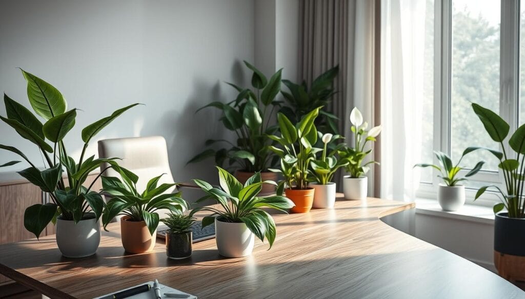 office plants to boost productivity