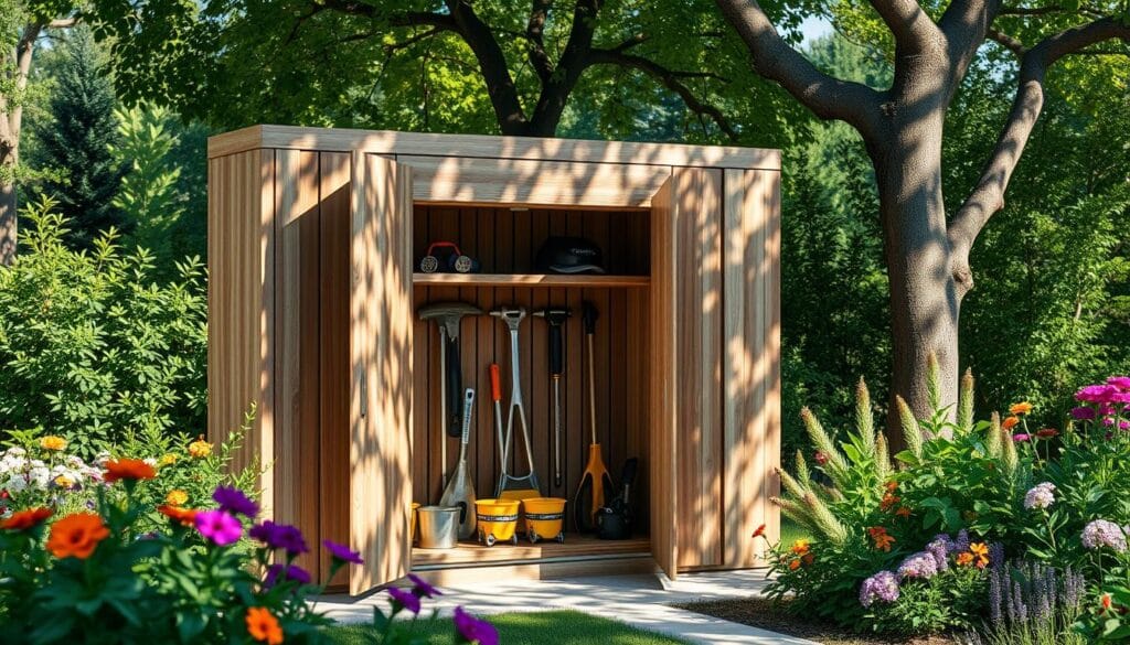 outdoor storage cabinet