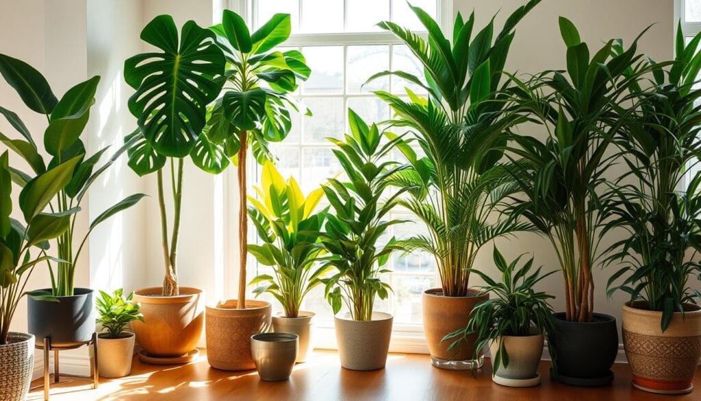 selecting tall indoor plants