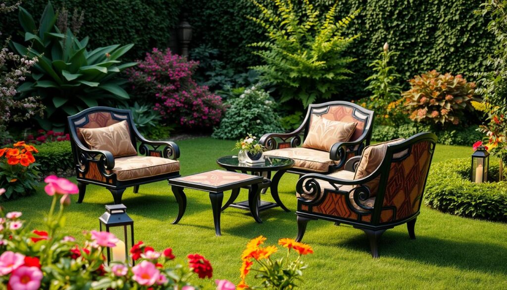 Art Deco Garden Furniture