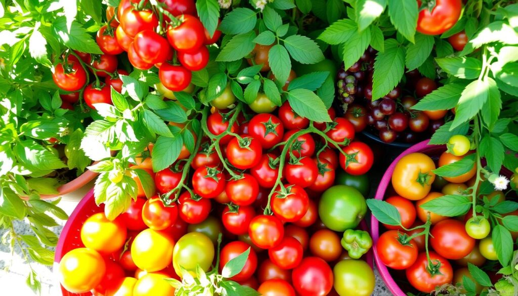 Cherry Tomatoes, Grape Tomatoes, and Patio Tomatoes