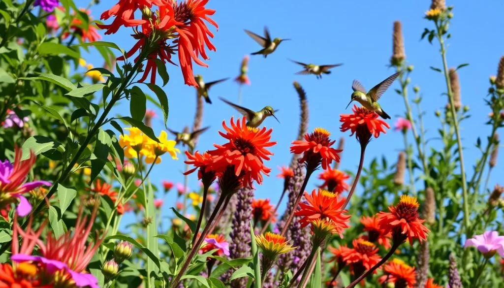 Hummingbird-friendly plants