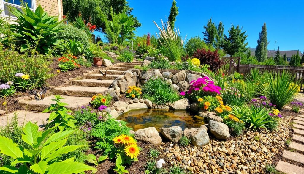 Sustainable Landscaping Rain Garden Design