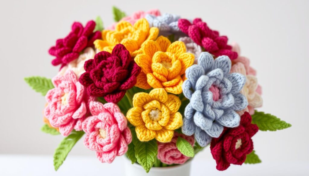 crochet bouquets