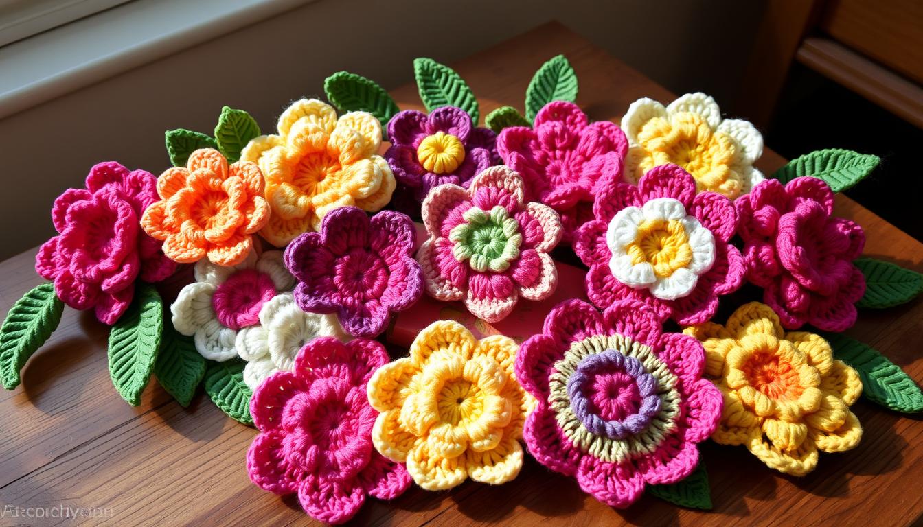 crochet flowers