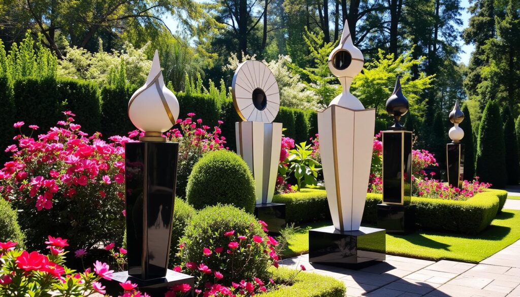 decorative garden sculptures