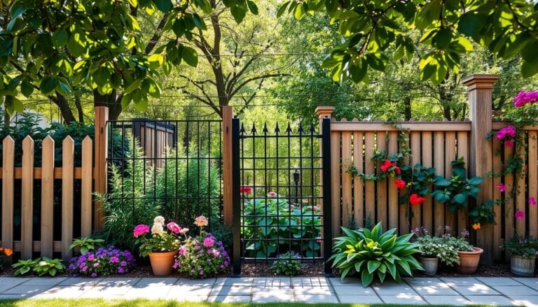 garden fence options