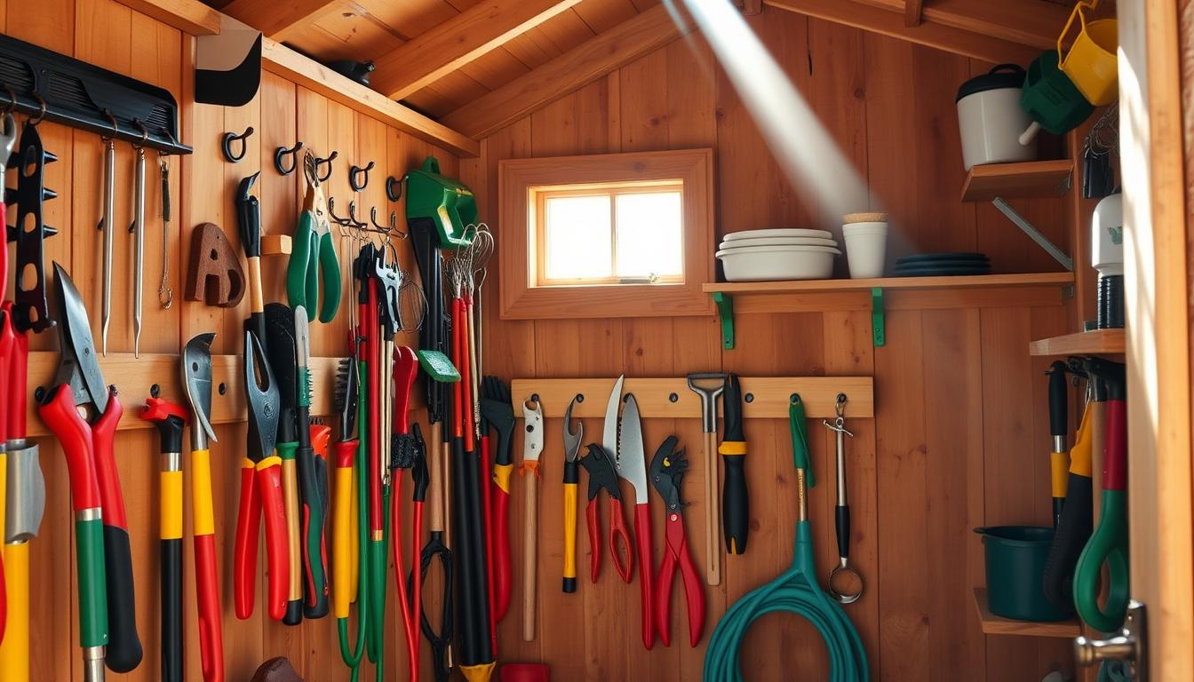 garden tool organizer