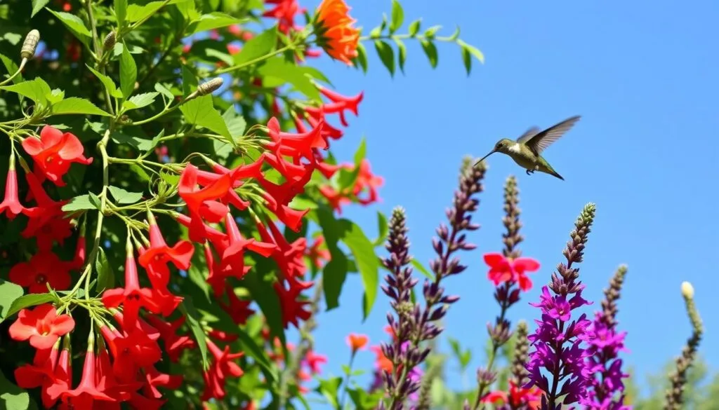 hummingbird-friendly plants