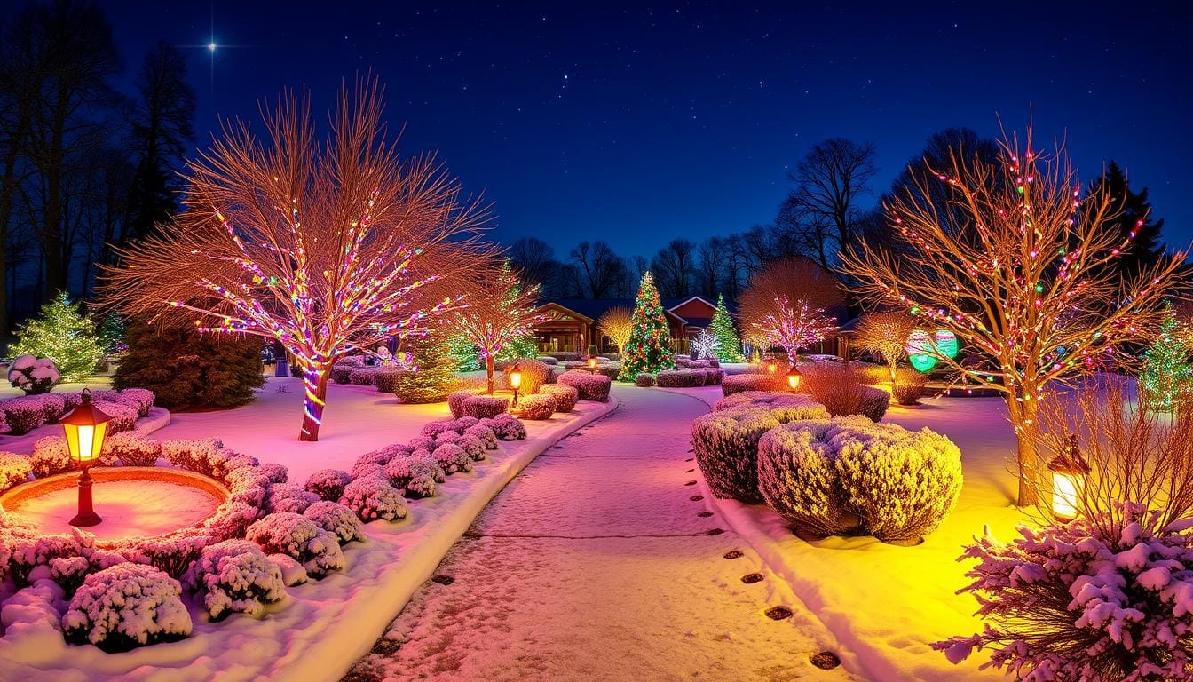 meadowlark gardens winter walk of lights