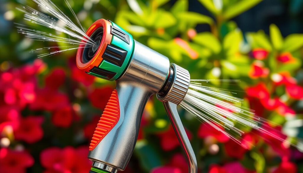 multi-pattern garden hose nozzle