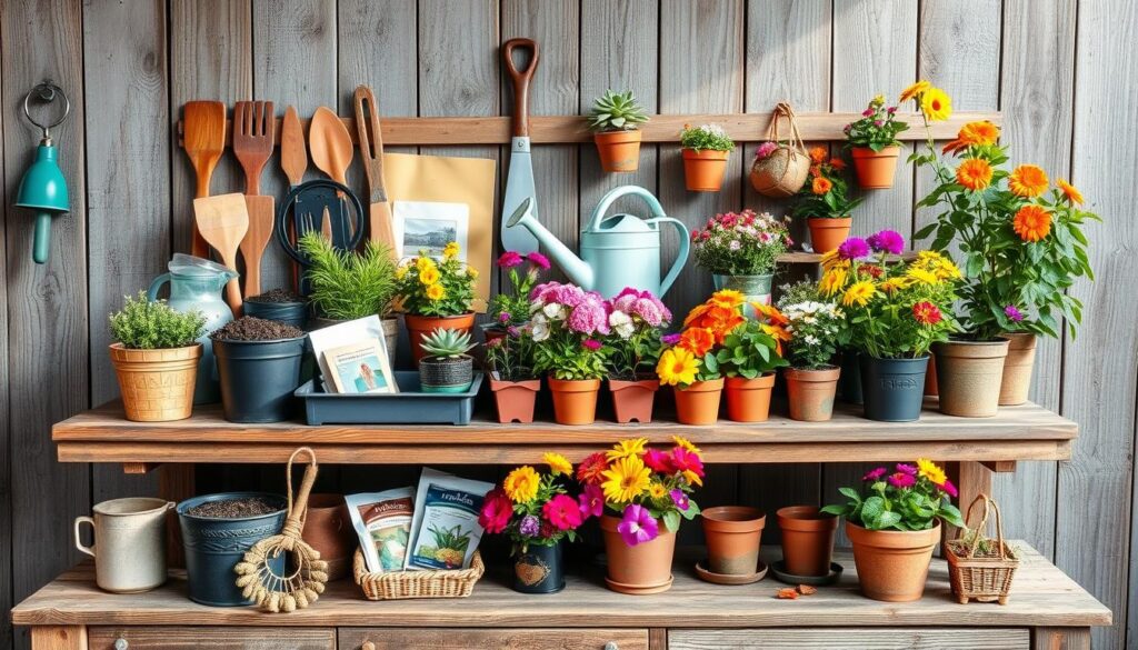 potting bench accessories