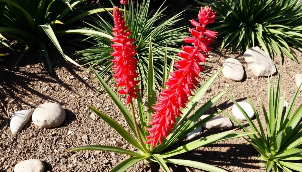 red yucca plant