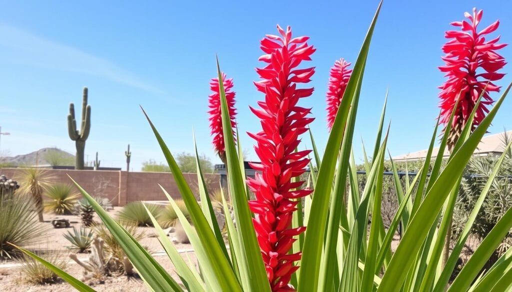 red yucca plant