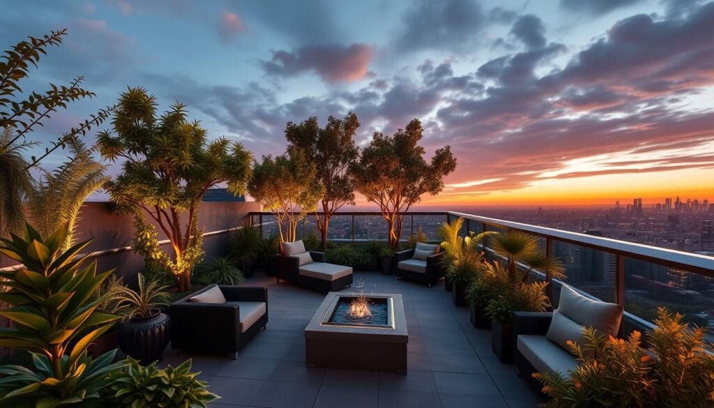 rooftop garden design