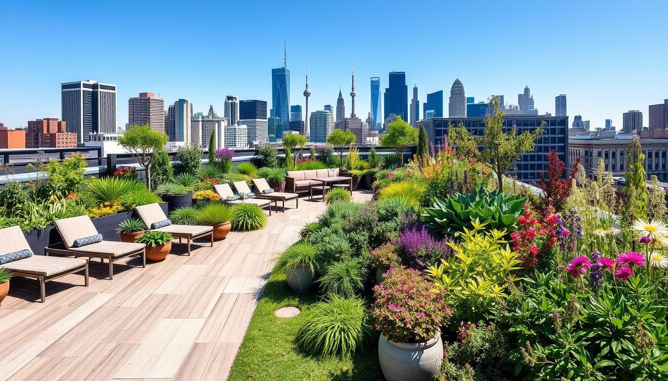 rooftop garden design