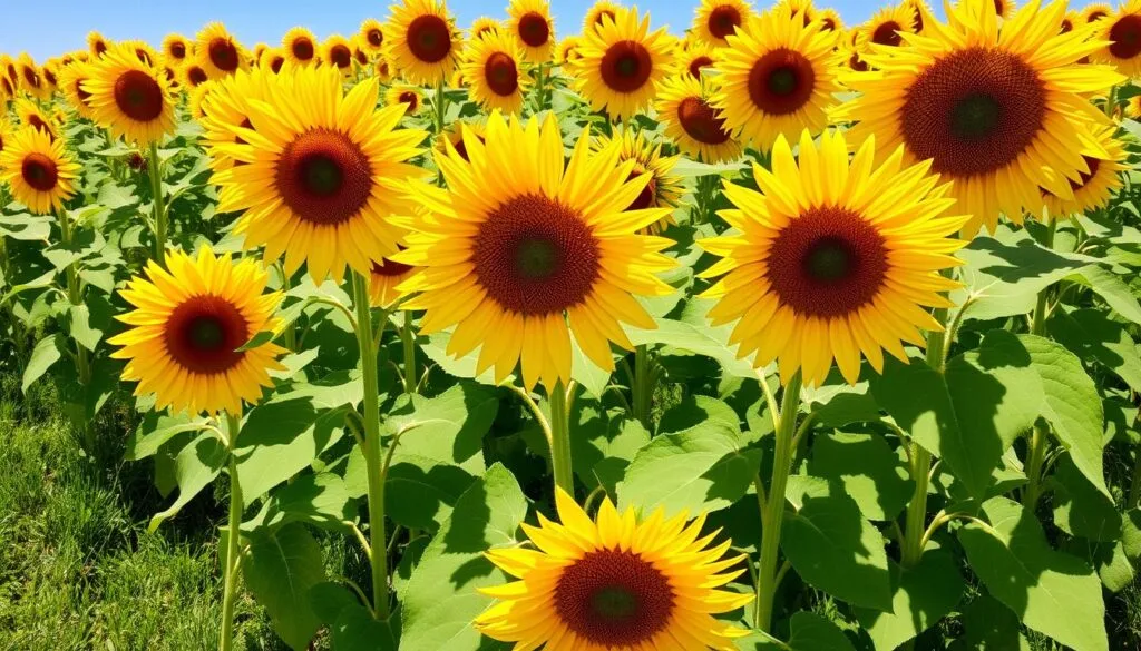 sunflower garden