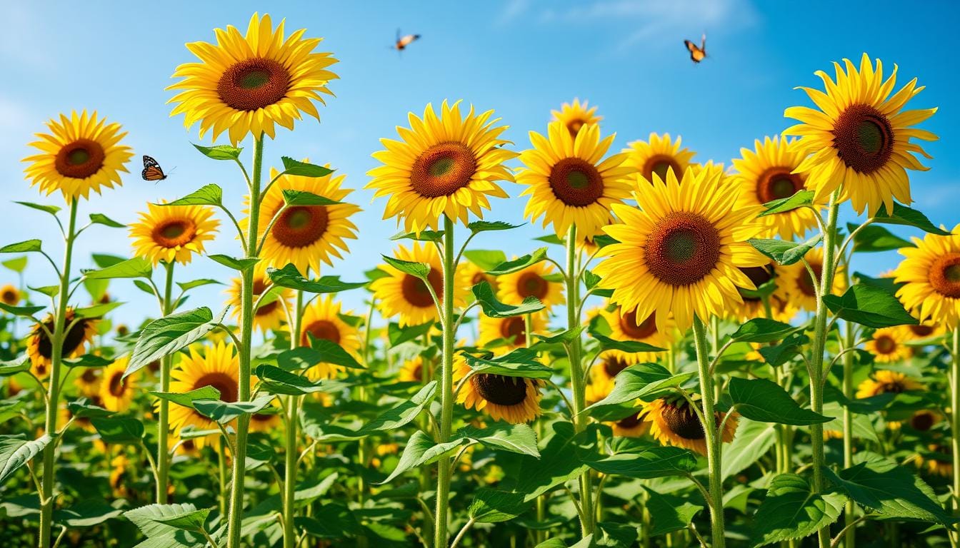 sunflower garden