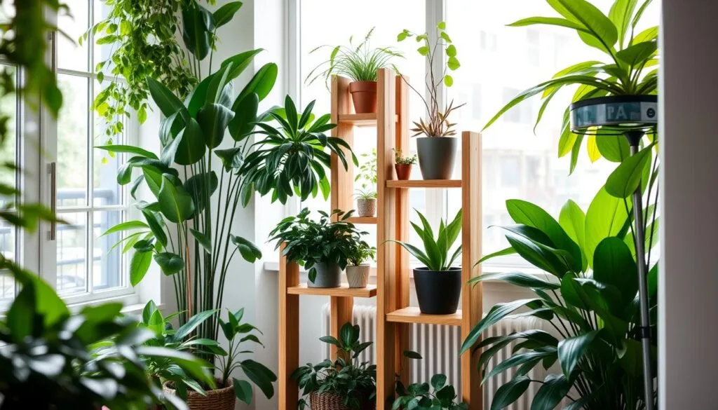 tall plant stand