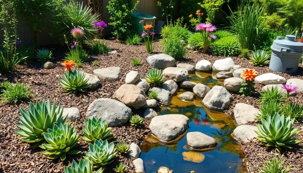 water-efficient gardens