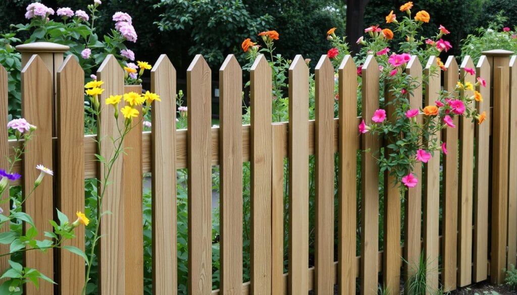 wooden fences